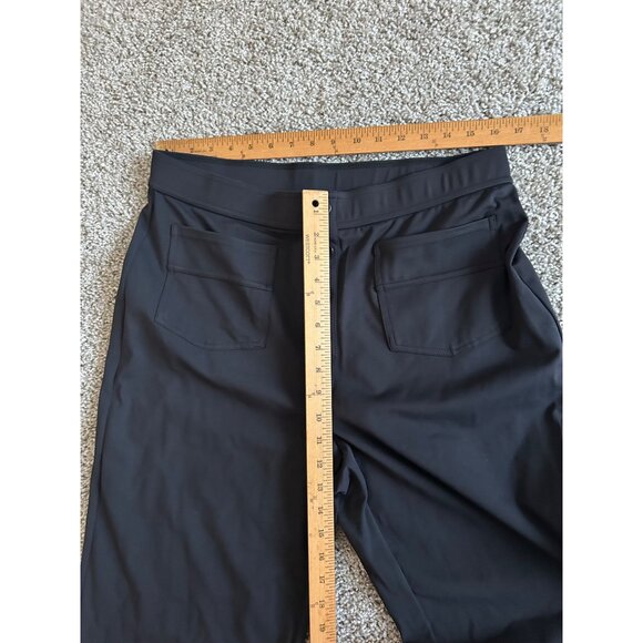 Halara Womens Sz XL Tall Black Wide-Leg Pants Button Front & Pockets - Picture 7 of 10